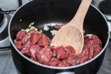 Mediterranean Beef Stew with Olives and Rosemary